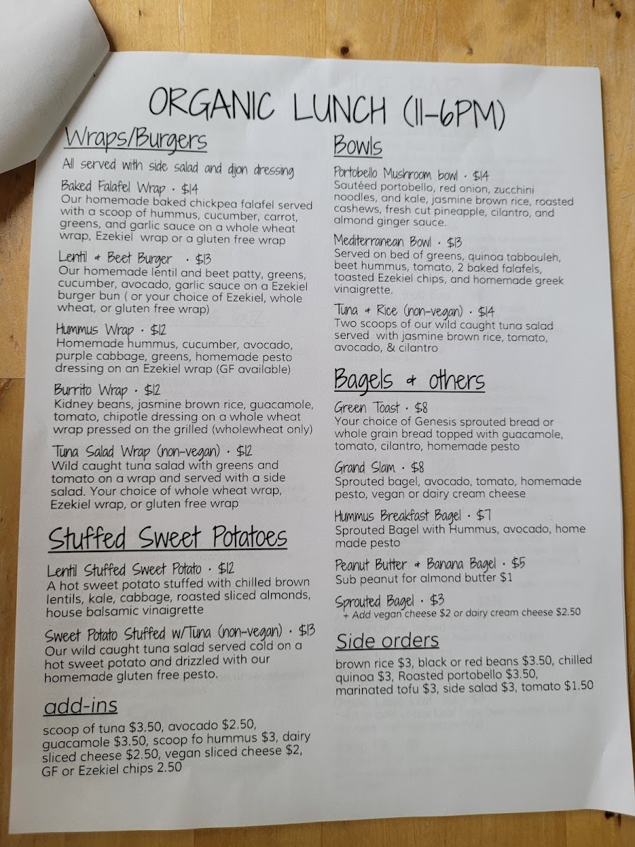 Menu My Organic Corner-6